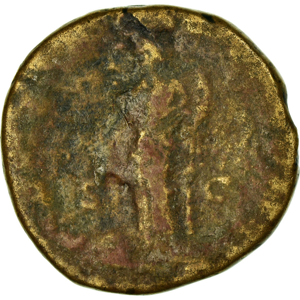 Monnaie, Trajan, Dupondius, 98-117, Rome, B+, Bronze