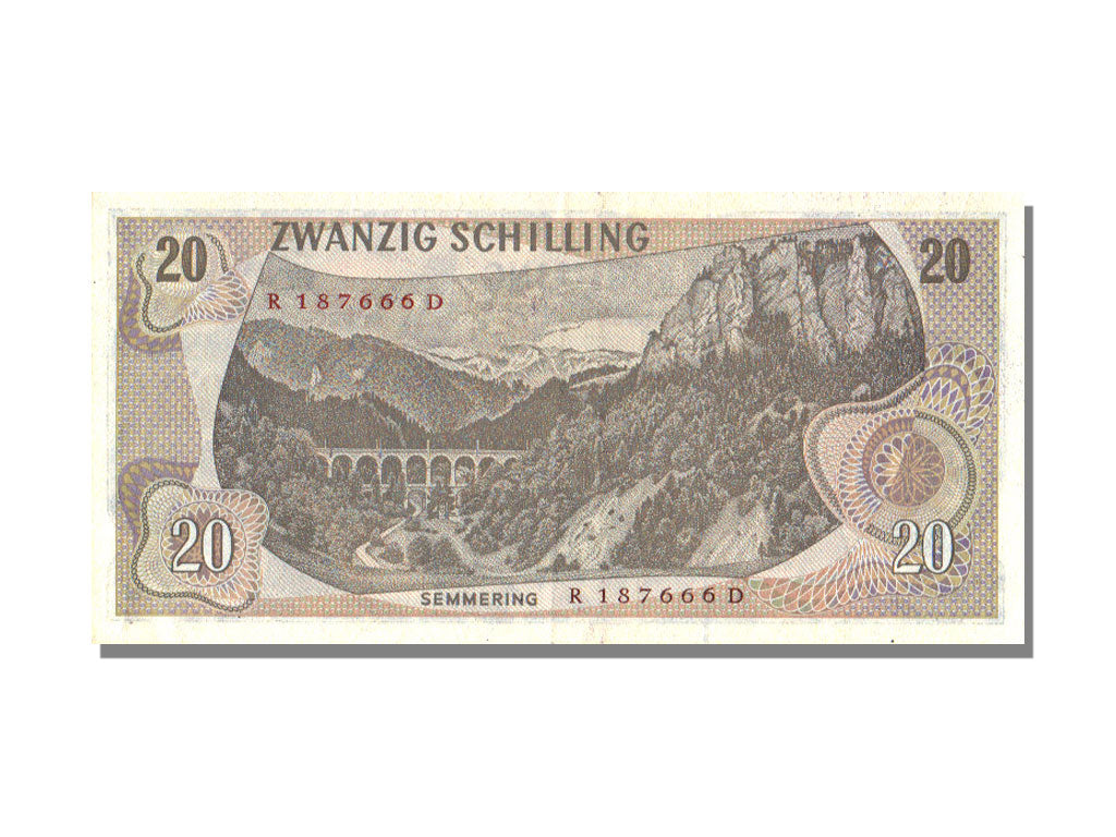 Austria, 20 Schilling, 1967, 1967-07-02, UNC(63), R