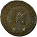 Moneda, Valentinian II, Maiorina, 383-388 AD, Thessalonica, MBC+, Bronce