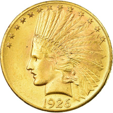 Moeda, Estados Unidos da América, Indian Head, $10, Eagle, 1926, Philadelphia
