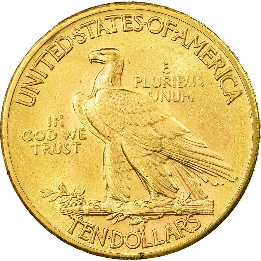 Moneta, USA, Indian Head, $10, Eagle, 1926, Philadelphia, AU(55-58), Złoto