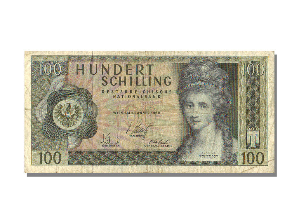 Banknote, Austria, 100 Schilling, 1969, 1969-01-02, KM:145a, EF(40-45)