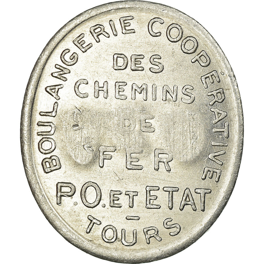 Münze, Frankreich, Boulangerie Coopérative des Chemin de Fer P.O et Etat