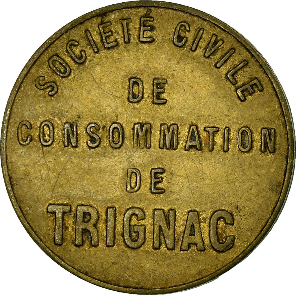 Monnaie, France, Société Civile de Consommation, Trignac, 5 Centimes, TTB+