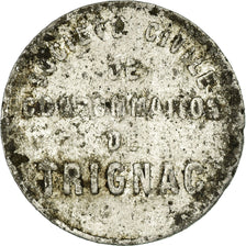 Moneta, Francia, Société Civile de Consommation, Trignac, 10 Centimes, MB