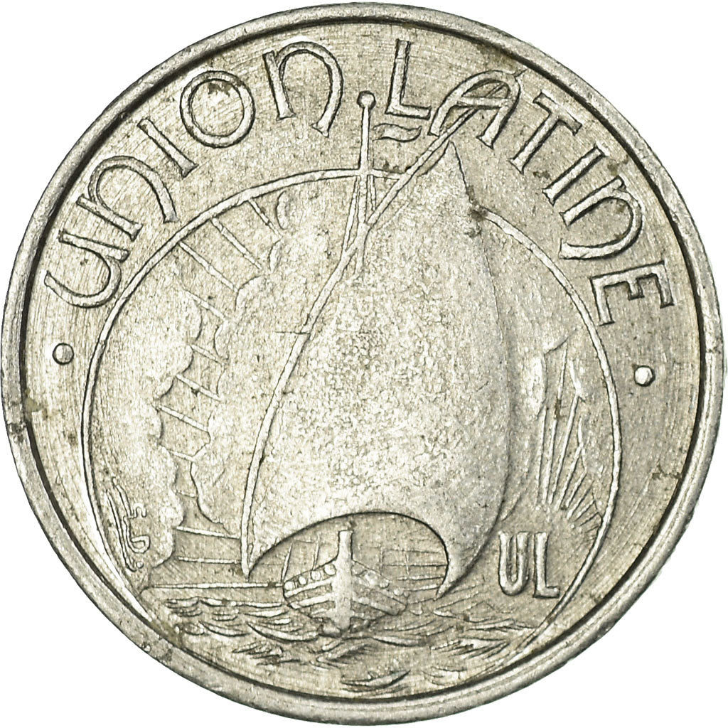 Moneta, Francia, Union Latine, Comité Régional, Toulouse, 5 Centimes