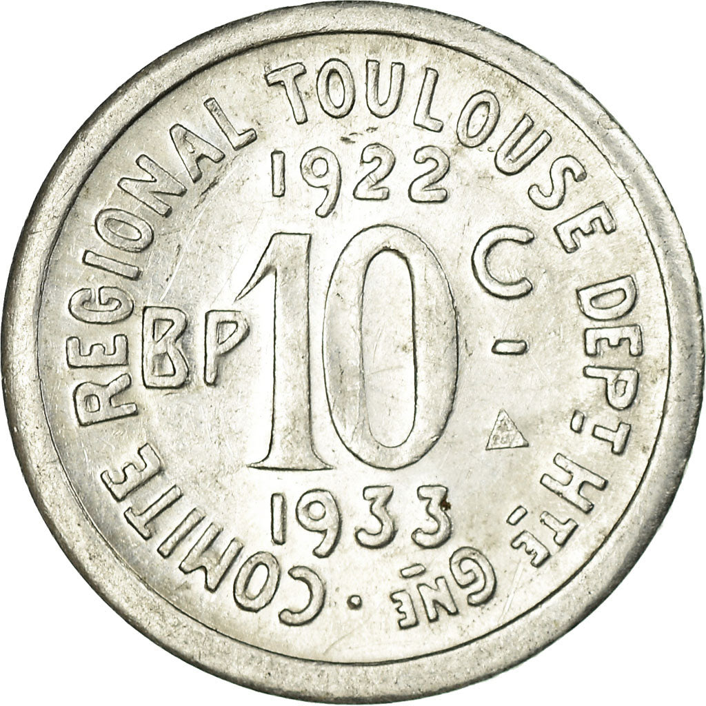 Munten, Frankrijk, Union Latine, Comité du Sud-Ouest, Toulouse, 10 Centimes
