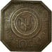 Munten, Frankrijk, Ville de thann, Alsace Française, Thann, 10 Centimes, 1918