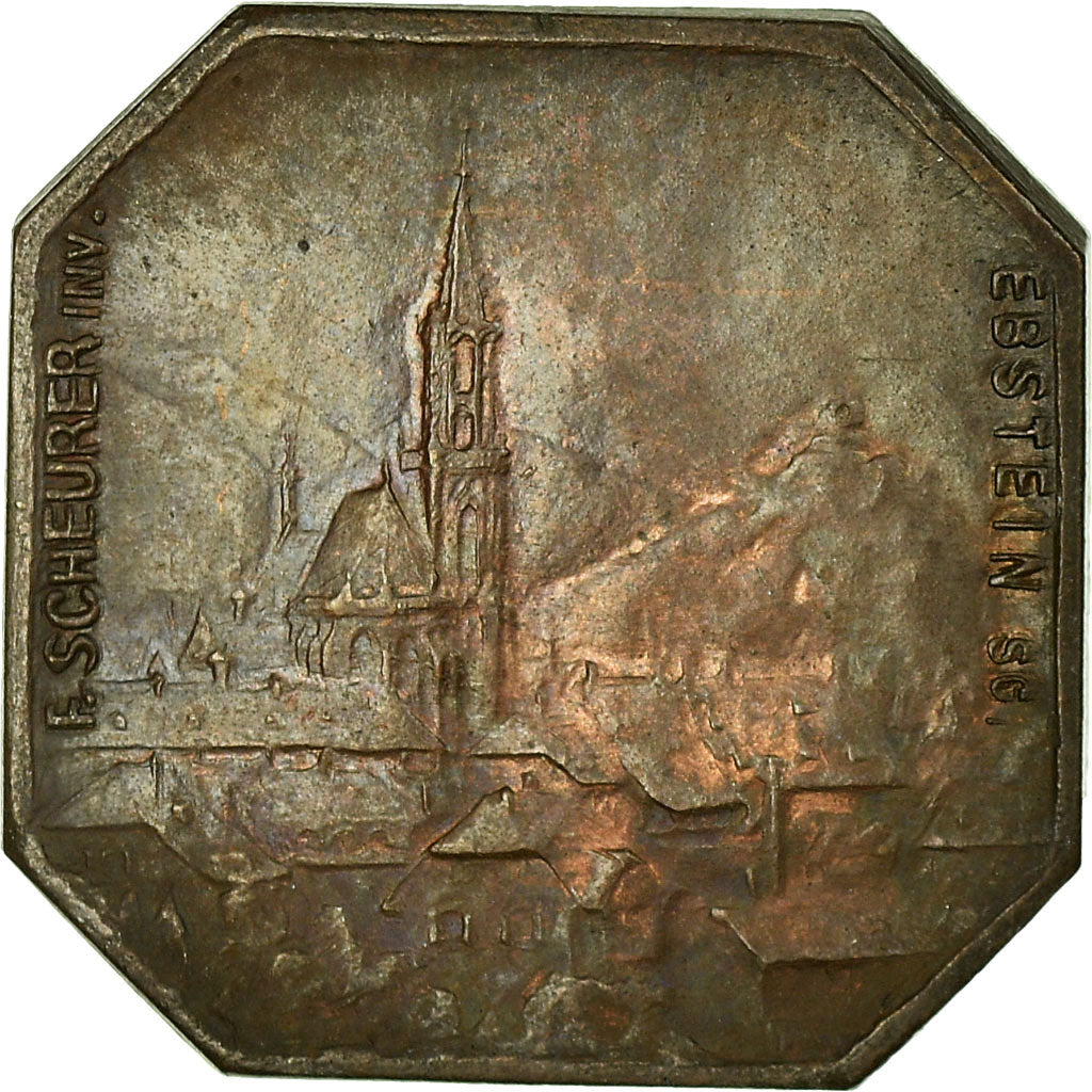 Munten, Frankrijk, Ville de thann, Alsace Française, Thann, 10 Centimes, 1918