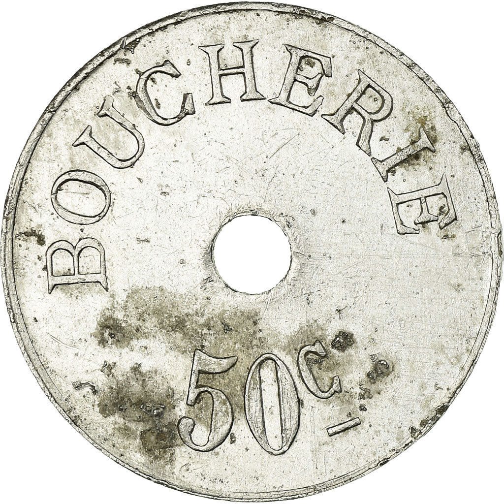 Monnaie, France, Société Coopérative, Boucherie, Thaon-les-Vosges, 50