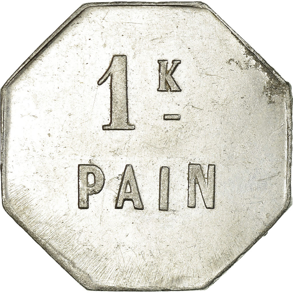 Münze, Frankreich, Coopérative, Thaon-les-Vosges, 1 kg Pain, SS+, Aluminium