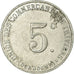 Moneta, Francia, Union des Commerçants, Thiviers, 5 Centimes, BB, Alluminio