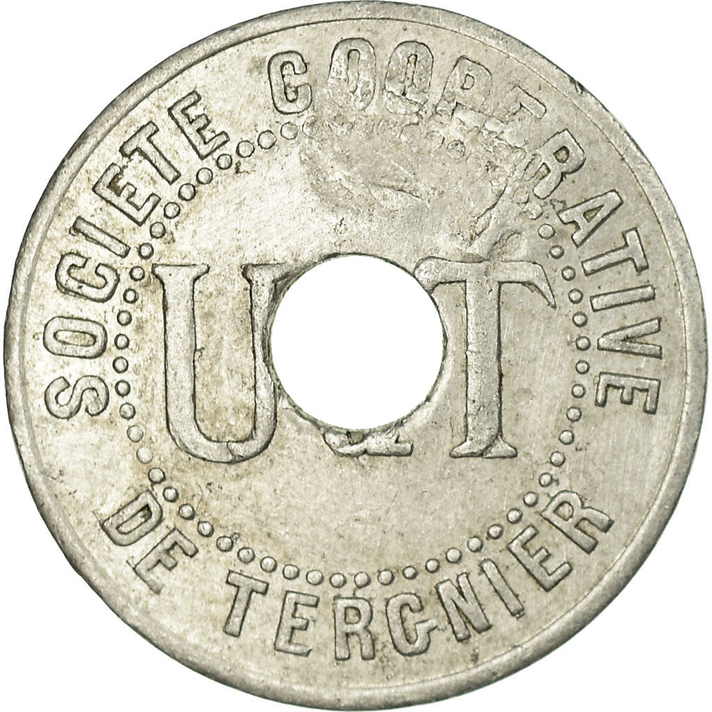 Moneda, Francia, Soc. Coop. de Tergnier, Union des Travailleurs, Tergnier, 500