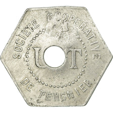 Moneda, Francia, Soc. Coop. de Tergnier, Union des Travailleurs, Tergnier, 2 kg