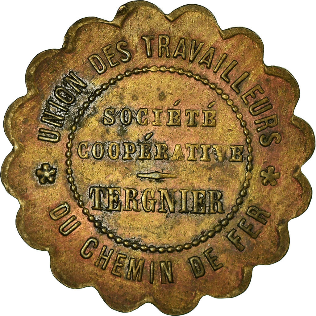 Münze, Frankreich, Soc. Coop., Union des Travailleurs du Chemin de Fer
