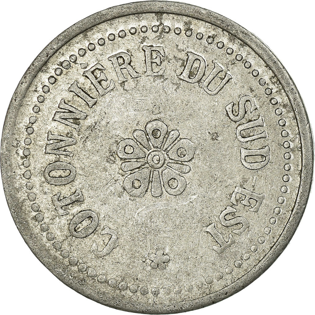 Moneda, Francia, Cotonnière du Sud-Est, Savines-le-Lac, 10 Centimes, MBC