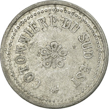Moneda, Francia, Cotonnière du Sud-Est, Savines-le-Lac, 10 Centimes, MBC