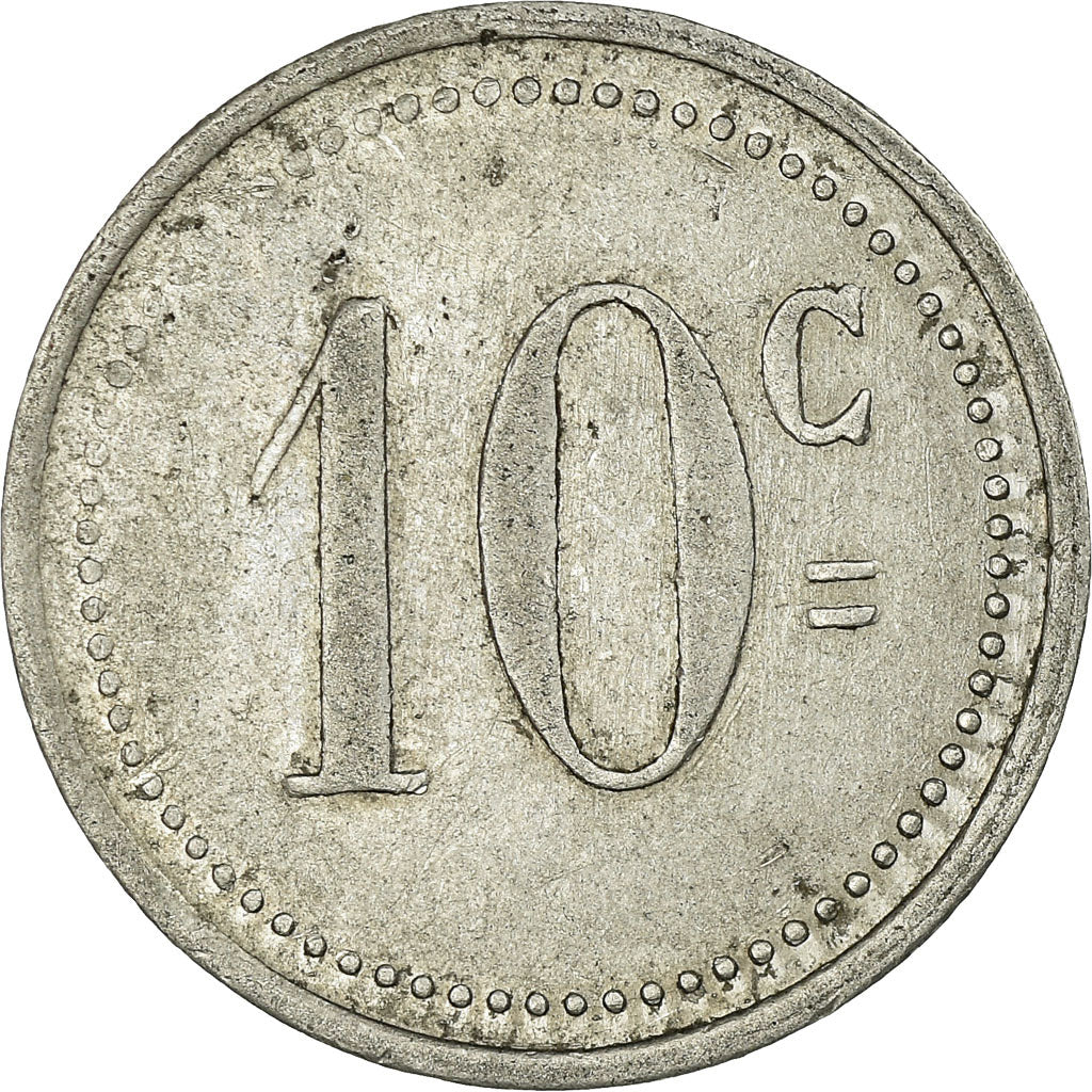 Moneda, Francia, Cotonnière du Sud-Est, Savines-le-Lac, 10 Centimes, MBC
