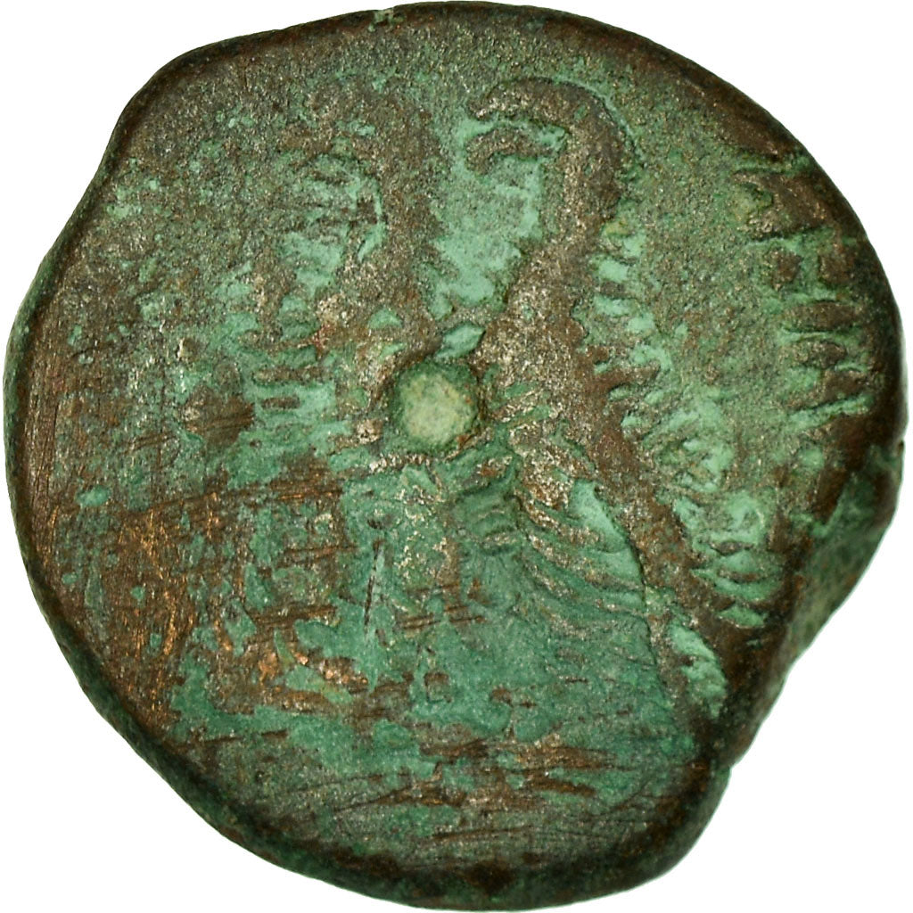 Coin, Egypt, Ptolemy VI, Bronze Æ, 180-176 BC, Alexandria, VF(30-35), Bronze
