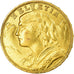 Moneda, Suiza, 20 Francs, 1922, Berne, EBC+, Oro, KM:35.1