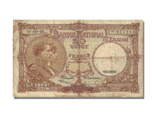 Belgium, 20 Francs, 1948, 1948-09-01, VF(30-35)