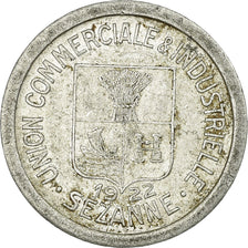 Moneta, Francja, Union Commerciale et Industrielle, Sezanne, 10 Centimes, 1922