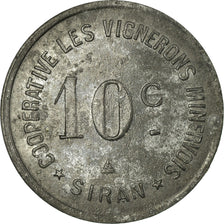 Coin, France, Coopérative les Vignerons Minervois, Siran, 10 Centimes