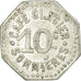 Monnaie, France, Café GLACIER, Sommières, 10 Centimes, TTB, Aluminium
