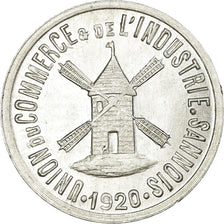 Moneta, Francja, Union du Commerce & de l'Industrie, Sannois, 5 Centimes, 1920