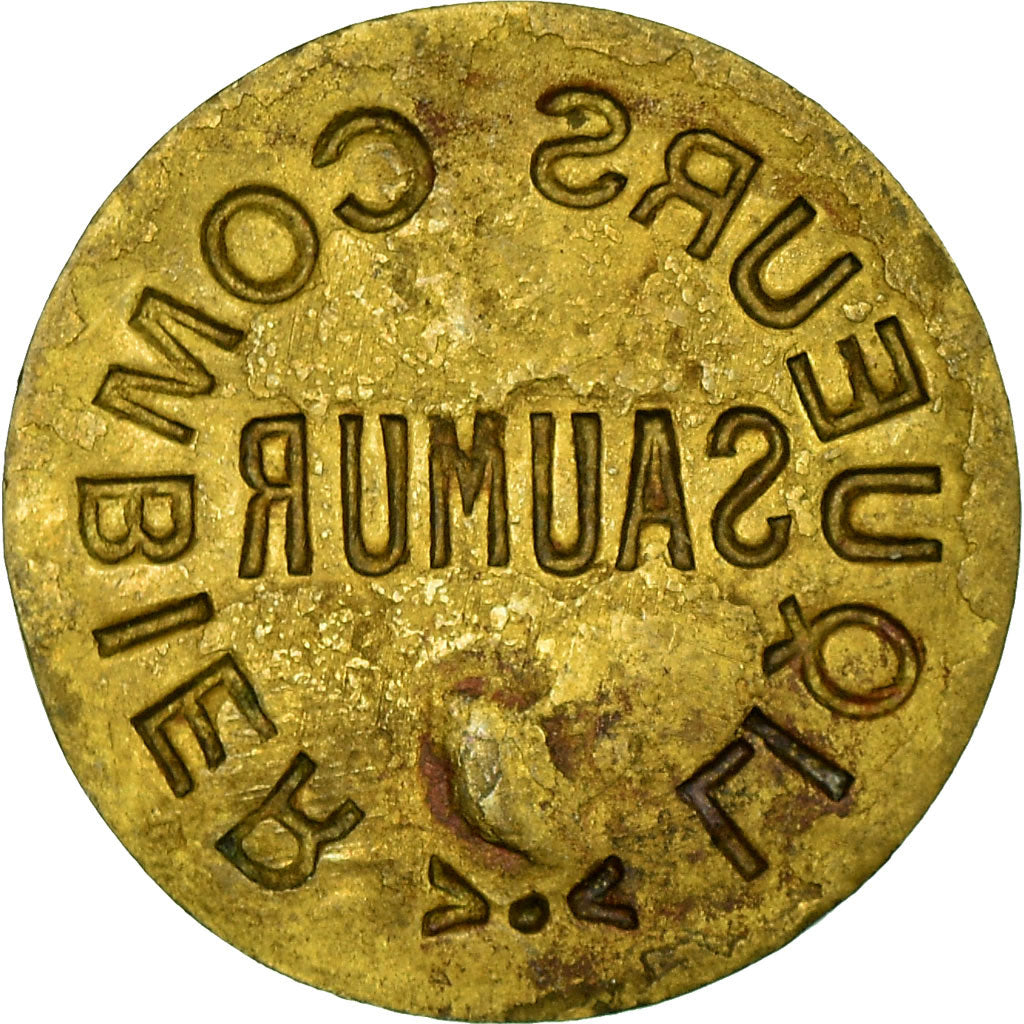 Frankreich, Token, Saumur, Liqueurs Combier, SS, Messing