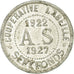 Moeda, França, Coopérative l'Abeille, Septfonds, 5 Centimes, 1922-1927
