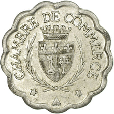 Moneta, Francja, Chambre de Commerce, Narbonne, 25 Centimes, 1920, EF(40-45)