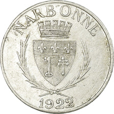 Moneta, Francja, Syndicat Limonadiers et Restaurateurs, Narbonne, 10 Centimes