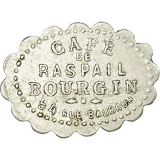 Coin, France, Café de Raspail, BOURGIN, Saint-Etienne, 12-1/2 Centimes