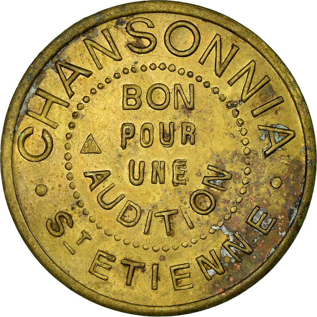 France, Token, Saint-Etienne, CHANSONNIA, Bon pour une Audition, AU(50-53)