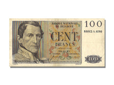 Belgium, 100 Francs, 1957, KM #129c, 1957-11-28, EF(40-45), 8882G690