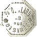 Moneta, Francia, PATOUILLARD, 48 Rue Désirée, Saint-Etienne, 25 Centimes, SPL