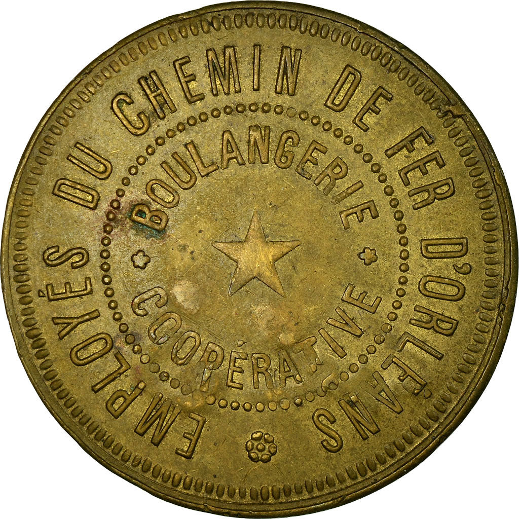 Monnaie, France, Boulangerie Coopérative, Nantes, 1 Kg 500, TTB+, Laiton