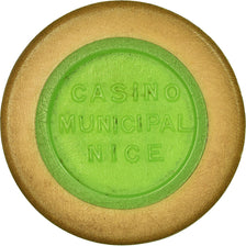 Francia, Token, Nice, Casino Municipal, 10 Francs, BB+, Plastica