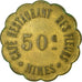 Moneta, Francja, Café Restaurant des fleurs, Nîmes, 50 Centimes, EF(40-45)