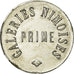 Moneta, Francja, Galeries Nîmoises, Nîmes, 50 Centimes, AU(50-53), Nickel
