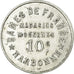 Münze, Frankreich, Dames de France, Narbonne, 10 Centimes, SS+, Aluminium