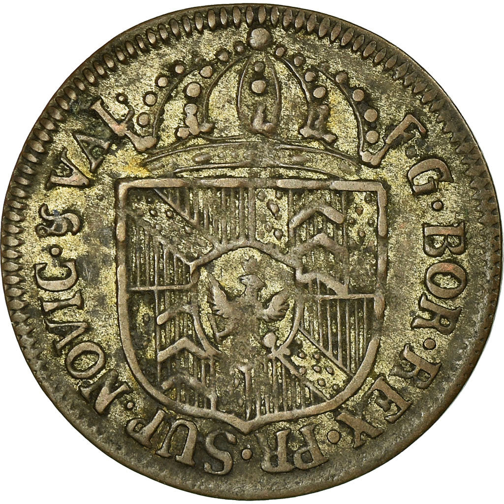 Coin, SWISS CANTONS, NEUCHATEL, 1/2 Batzen, 1793, Neuenburg, EF(40-45), Billon