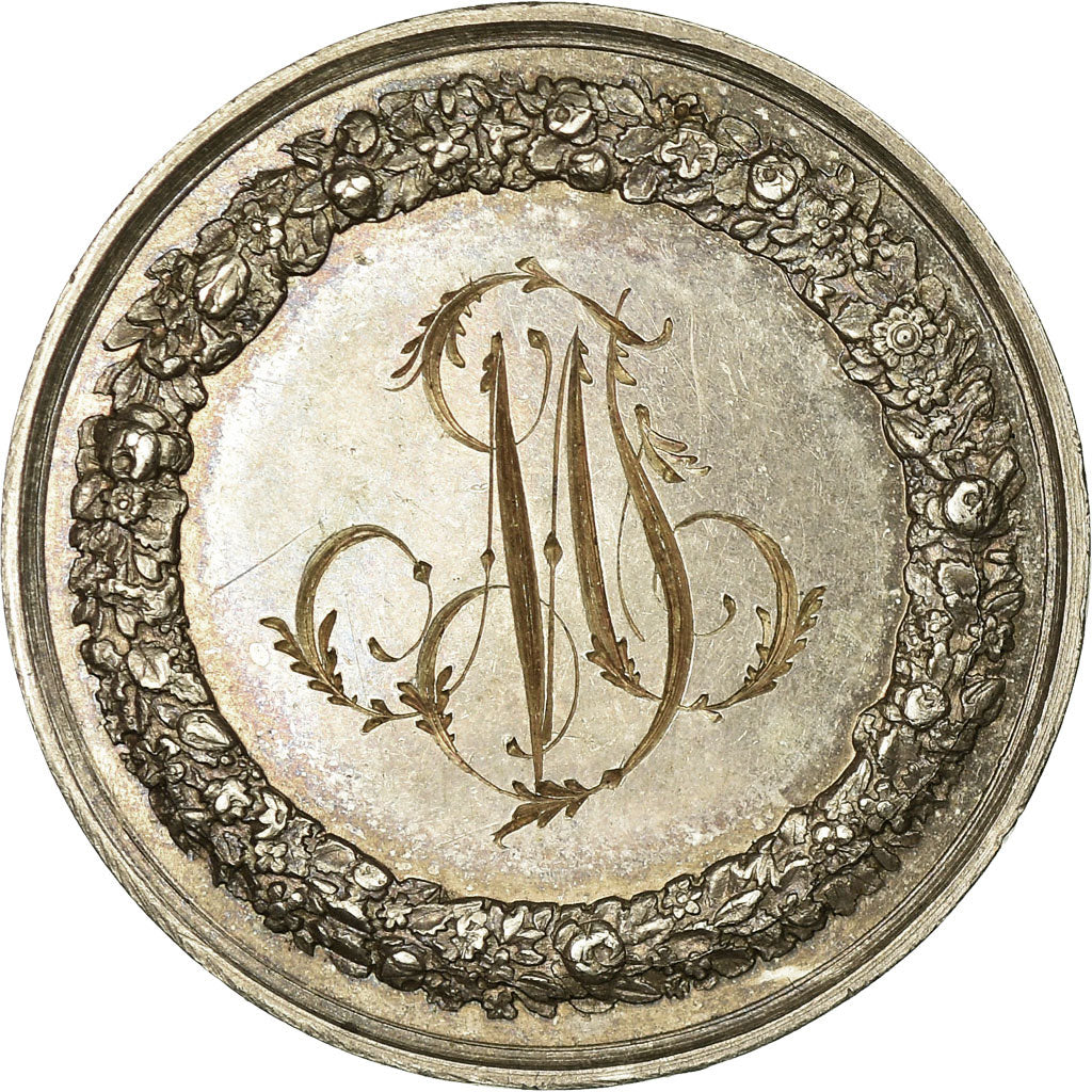 Francia, medalla, Noces, Mariage, Religion, EBC, Plata