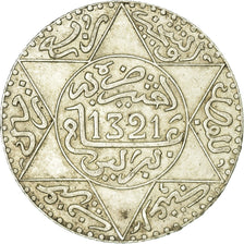 Moneta, Marocco, 'Abd al-Aziz, 1/4 Rial, 2-1/2 Dirhams, 1903, Berlin, BB