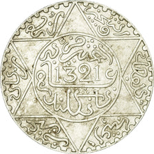 Moneta, Marocco, 'Abd al-Aziz, 1/4 Rial, 2-1/2 Dirhams, 1903, Berlin, BB