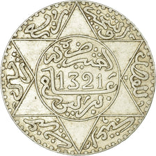 Moneta, Marocco, 'Abd al-Aziz, 1/4 Rial, 2-1/2 Dirhams, 1903, Berlin, BB