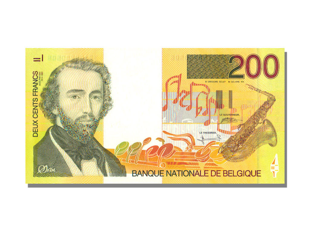 Belgium, 200 Francs, UNC(65-70)