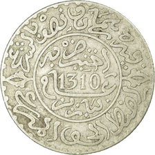 Moneta, Marocco, Moulay al-Hasan I, 2-1/2 Dirhams, 1892, Paris, BB, Argento
