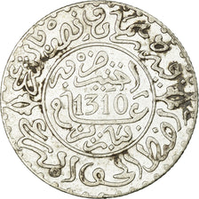 Moneta, Marocco, Moulay al-Hasan I, 2-1/2 Dirhams, 1892, Paris, BB, Argento